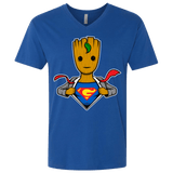 T-Shirts Royal / X-Small Supergroot Men's Premium V-Neck