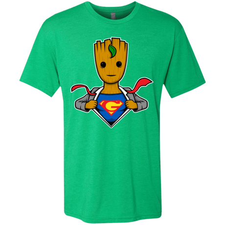 T-Shirts Envy / Small Supergroot Men's Triblend T-Shirt