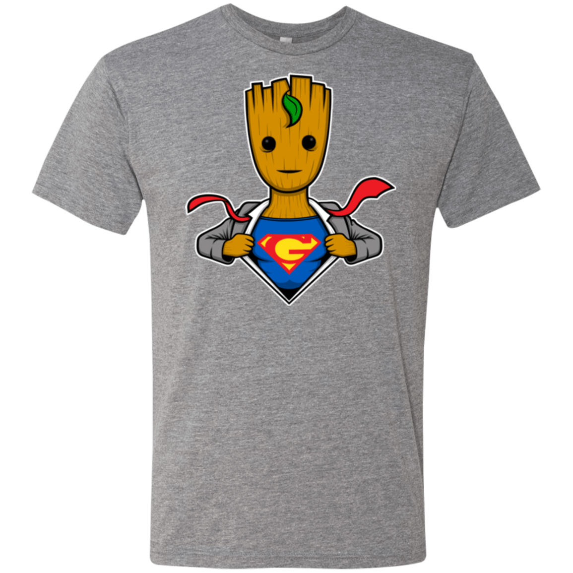 T-Shirts Premium Heather / Small Supergroot Men's Triblend T-Shirt