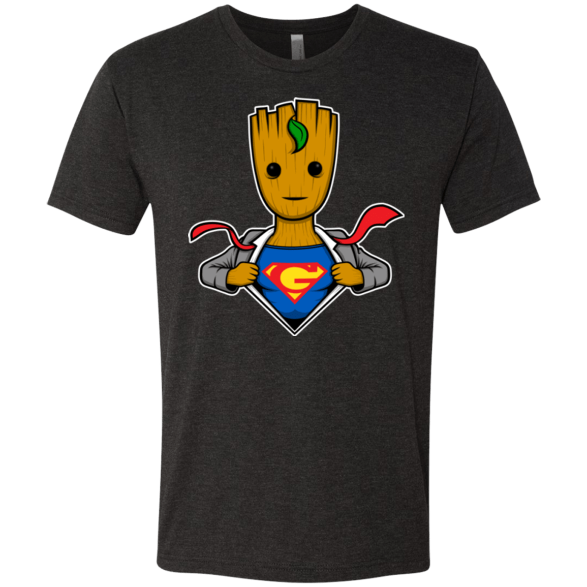 T-Shirts Vintage Black / Small Supergroot Men's Triblend T-Shirt
