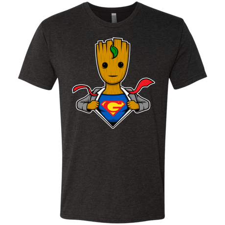 T-Shirts Vintage Black / Small Supergroot Men's Triblend T-Shirt