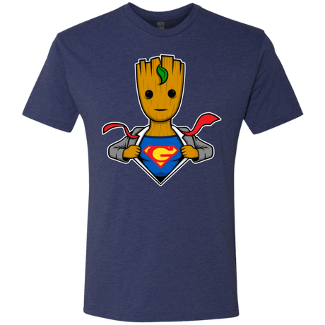 T-Shirts Vintage Navy / Small Supergroot Men's Triblend T-Shirt