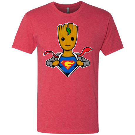 T-Shirts Vintage Red / Small Supergroot Men's Triblend T-Shirt