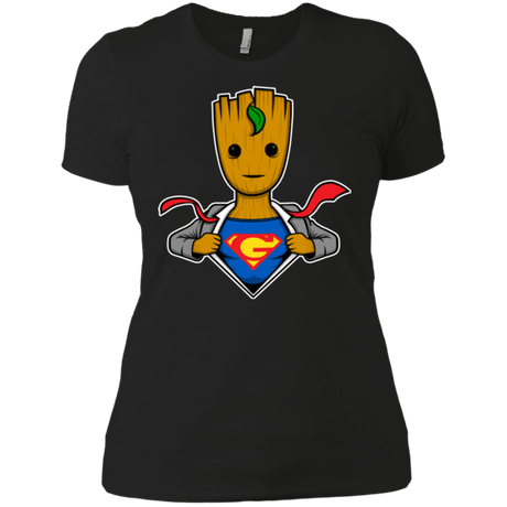T-Shirts Black / X-Small Supergroot Women's Premium T-Shirt