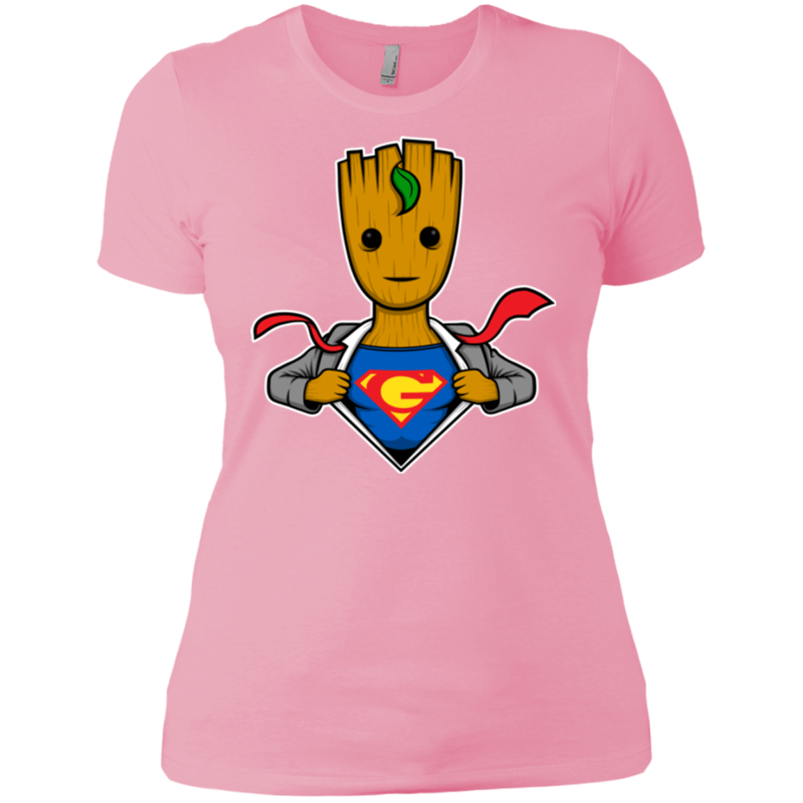 T-Shirts Light Pink / X-Small Supergroot Women's Premium T-Shirt