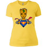 T-Shirts Vibrant Yellow / X-Small Supergroot Women's Premium T-Shirt