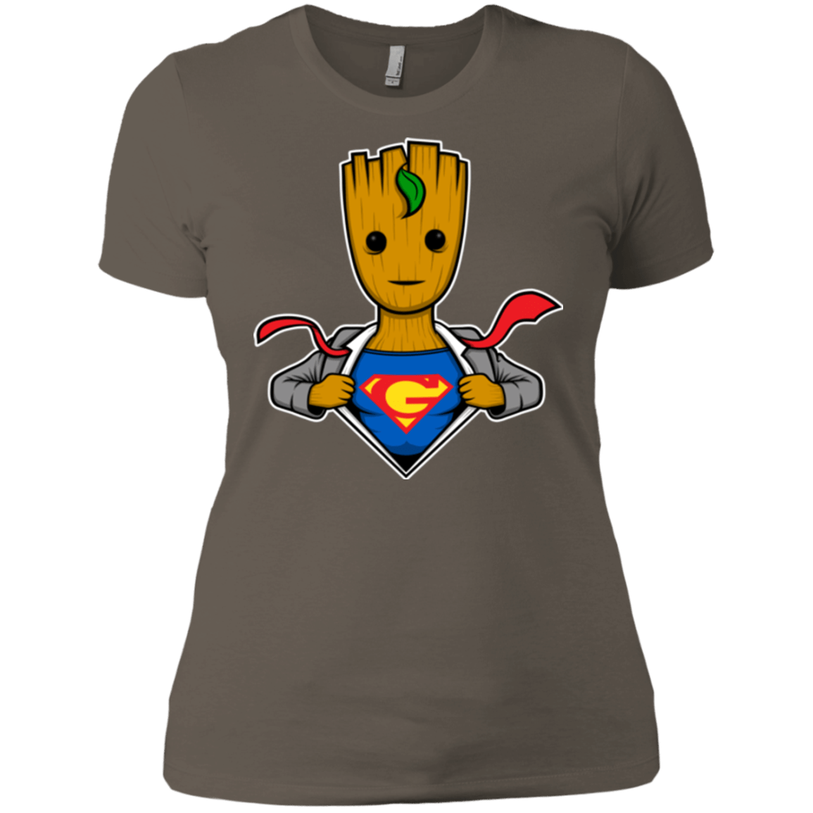 T-Shirts Warm Grey / X-Small Supergroot Women's Premium T-Shirt