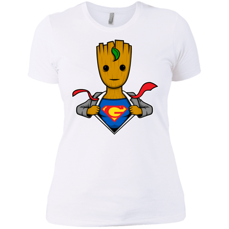 T-Shirts White / X-Small Supergroot Women's Premium T-Shirt