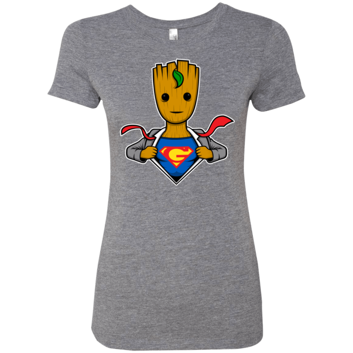 T-Shirts Premium Heather / Small Supergroot Women's Triblend T-Shirt