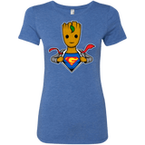 T-Shirts Vintage Royal / Small Supergroot Women's Triblend T-Shirt