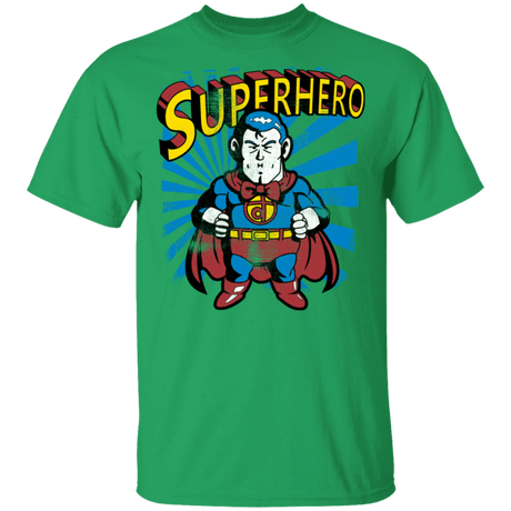 T-Shirts Irish Green / S Superhero T-Shirt
