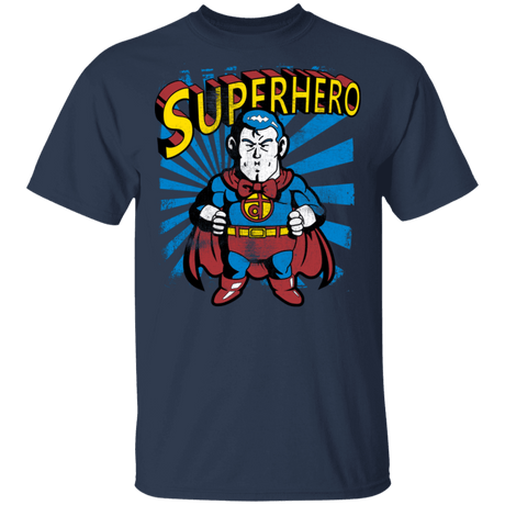 T-Shirts Navy / S Superhero T-Shirt