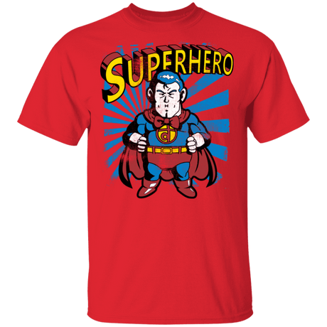 T-Shirts Red / S Superhero T-Shirt