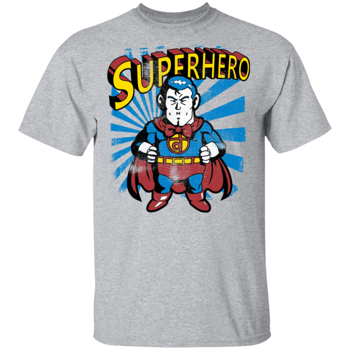 T-Shirts Sport Grey / S Superhero T-Shirt