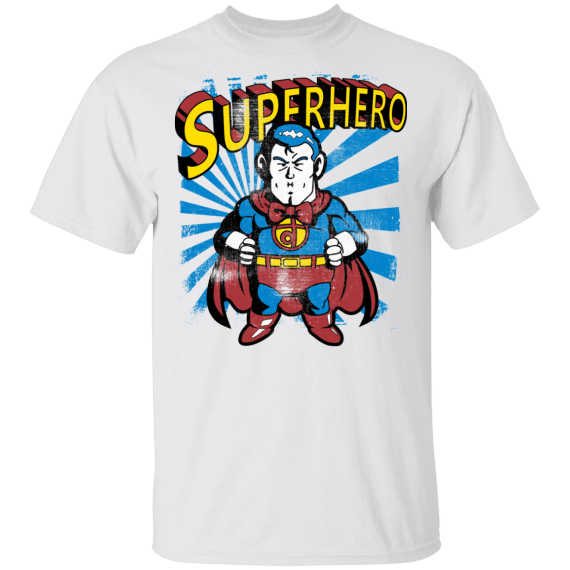 T-Shirts White / S Superhero T-Shirt