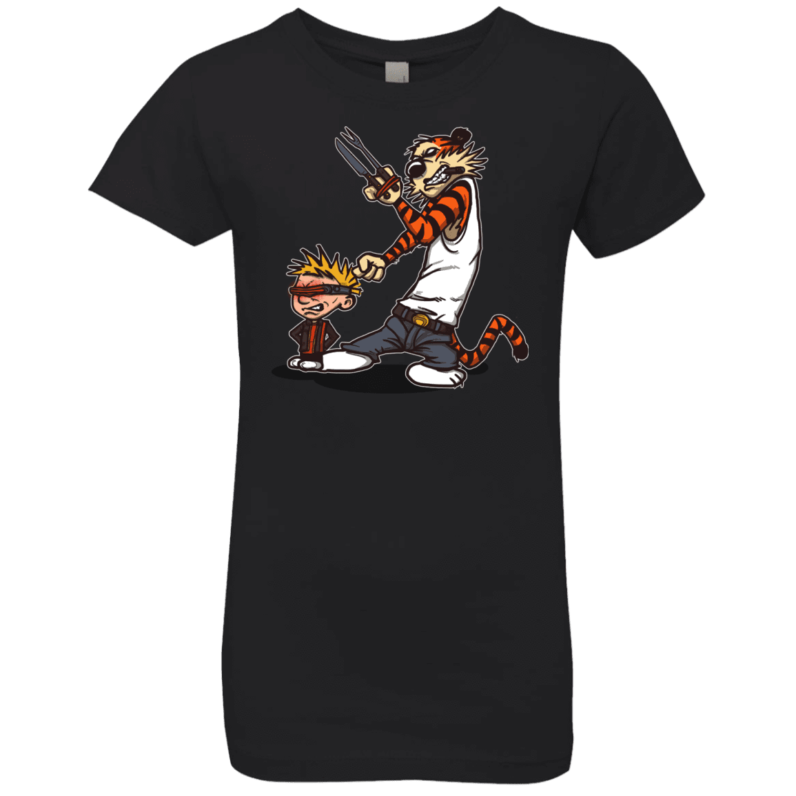 T-Shirts Black / YXS Superhero Team Girls Premium T-Shirt