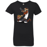 T-Shirts Black / YXS Superhero Team Girls Premium T-Shirt