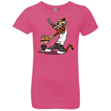 T-Shirts Hot Pink / YXS Superhero Team Girls Premium T-Shirt