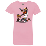 T-Shirts Light Pink / YXS Superhero Team Girls Premium T-Shirt