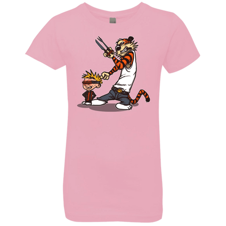 T-Shirts Light Pink / YXS Superhero Team Girls Premium T-Shirt