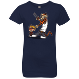 T-Shirts Midnight Navy / YXS Superhero Team Girls Premium T-Shirt
