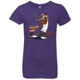 T-Shirts Purple Rush / YXS Superhero Team Girls Premium T-Shirt