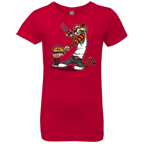 T-Shirts Red / YXS Superhero Team Girls Premium T-Shirt
