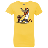 T-Shirts Vibrant Yellow / YXS Superhero Team Girls Premium T-Shirt