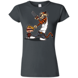 T-Shirts Charcoal / S Superhero Team Junior Slimmer-Fit T-Shirt