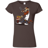 T-Shirts Dark Chocolate / S Superhero Team Junior Slimmer-Fit T-Shirt