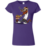 T-Shirts Purple / S Superhero Team Junior Slimmer-Fit T-Shirt