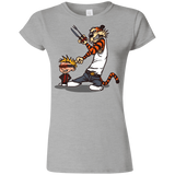 T-Shirts Sport Grey / S Superhero Team Junior Slimmer-Fit T-Shirt