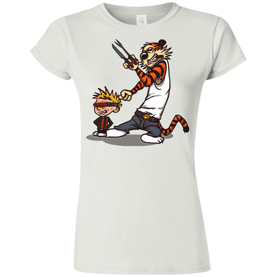 T-Shirts White / S Superhero Team Junior Slimmer-Fit T-Shirt