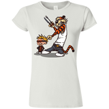 T-Shirts White / S Superhero Team Junior Slimmer-Fit T-Shirt