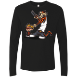 T-Shirts Black / S Superhero Team Men's Premium Long Sleeve