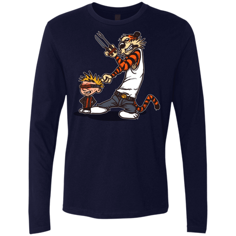 T-Shirts Midnight Navy / S Superhero Team Men's Premium Long Sleeve