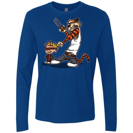 T-Shirts Royal / S Superhero Team Men's Premium Long Sleeve