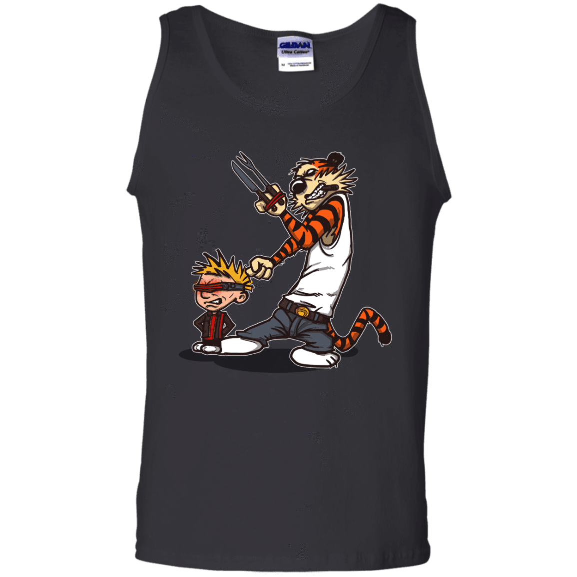 T-Shirts Black / S Superhero Team Men's Tank Top