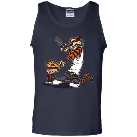 T-Shirts Navy / S Superhero Team Men's Tank Top