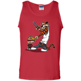 T-Shirts Red / S Superhero Team Men's Tank Top