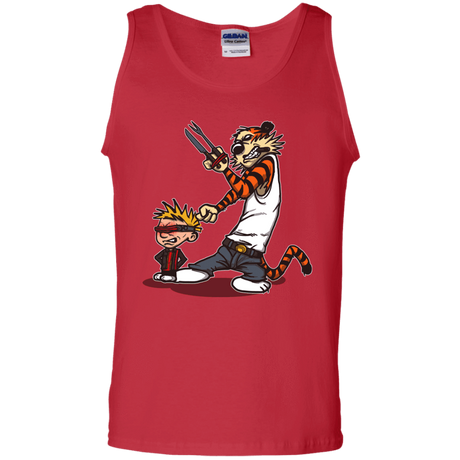 T-Shirts Red / S Superhero Team Men's Tank Top