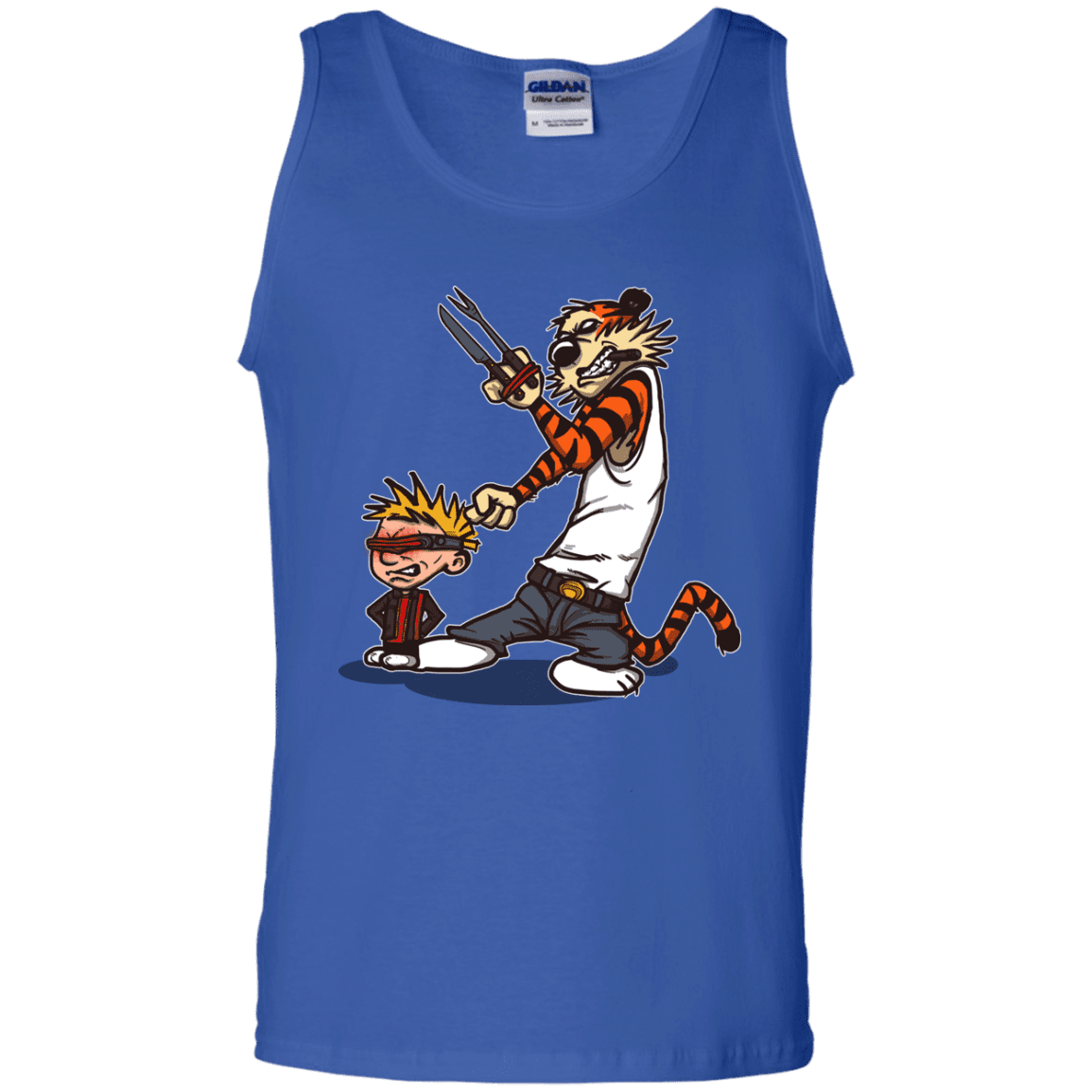 T-Shirts Royal / S Superhero Team Men's Tank Top