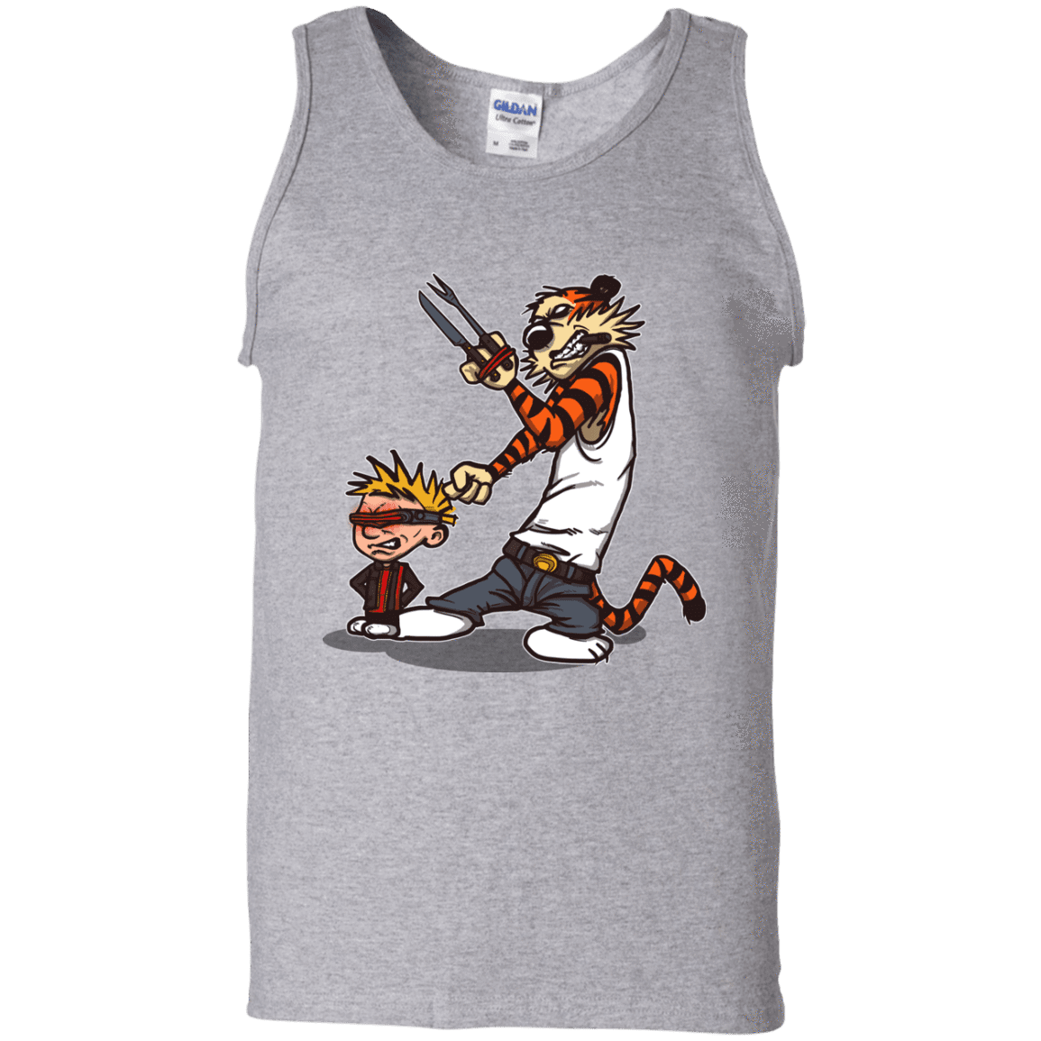 T-Shirts Sport Grey / S Superhero Team Men's Tank Top