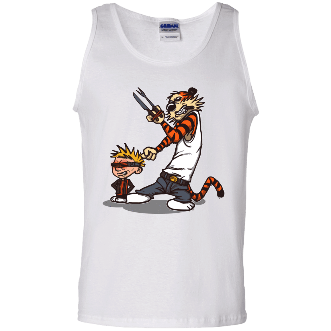 T-Shirts White / S Superhero Team Men's Tank Top
