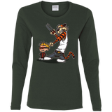 T-Shirts Forest / S Superhero Team Women's Long Sleeve T-Shirt