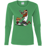 T-Shirts Irish Green / S Superhero Team Women's Long Sleeve T-Shirt