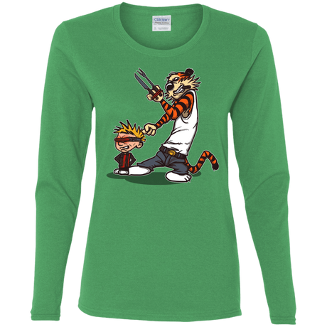 T-Shirts Irish Green / S Superhero Team Women's Long Sleeve T-Shirt