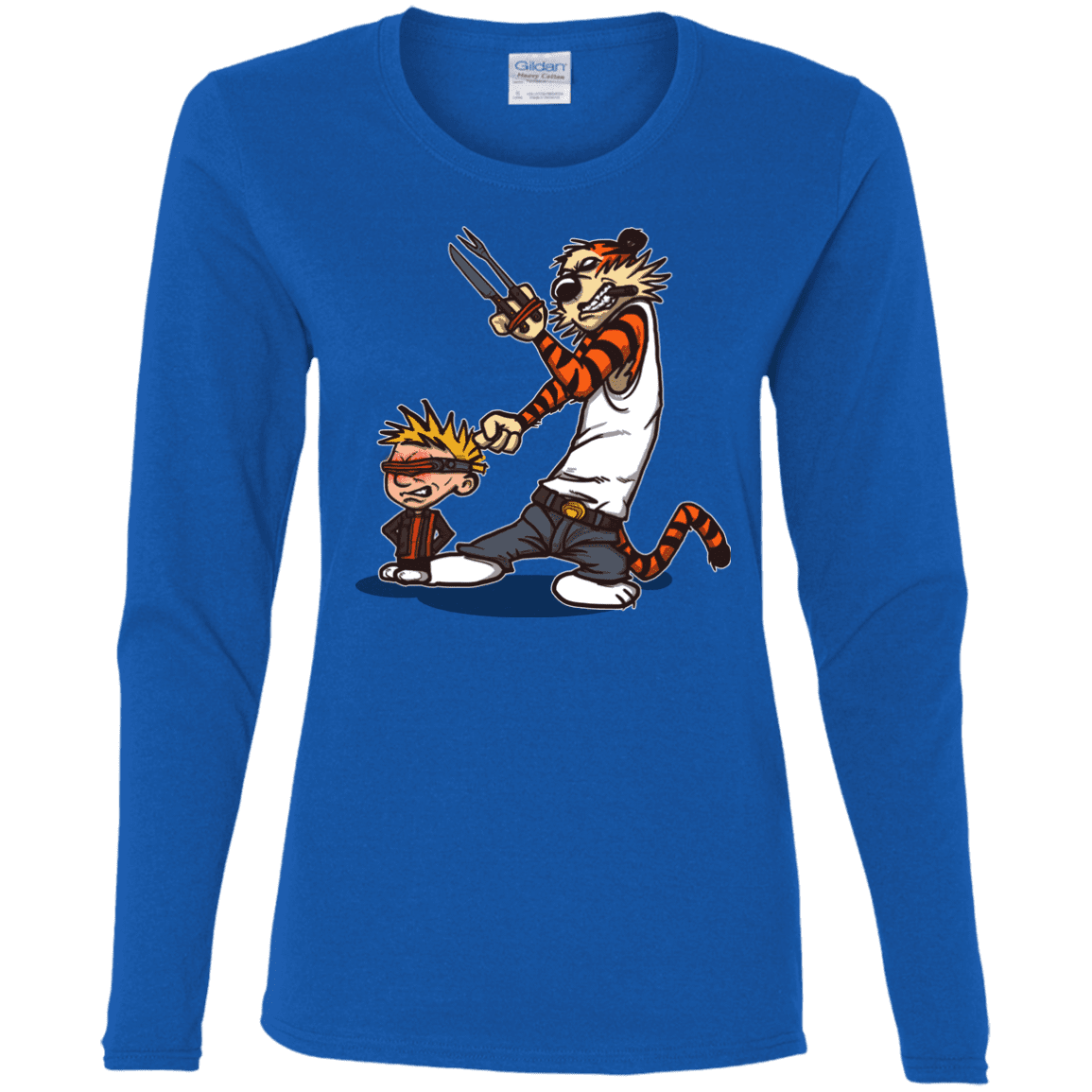 T-Shirts Royal / S Superhero Team Women's Long Sleeve T-Shirt
