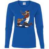 T-Shirts Royal / S Superhero Team Women's Long Sleeve T-Shirt