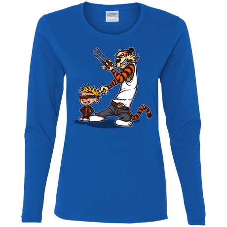 T-Shirts Royal / S Superhero Team Women's Long Sleeve T-Shirt